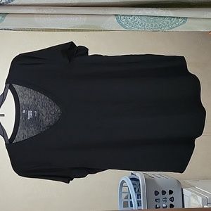 Black v neck t shirt
